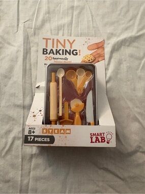 SmartLab Tiny Baking Playset - Yellow Mini Baking Tools